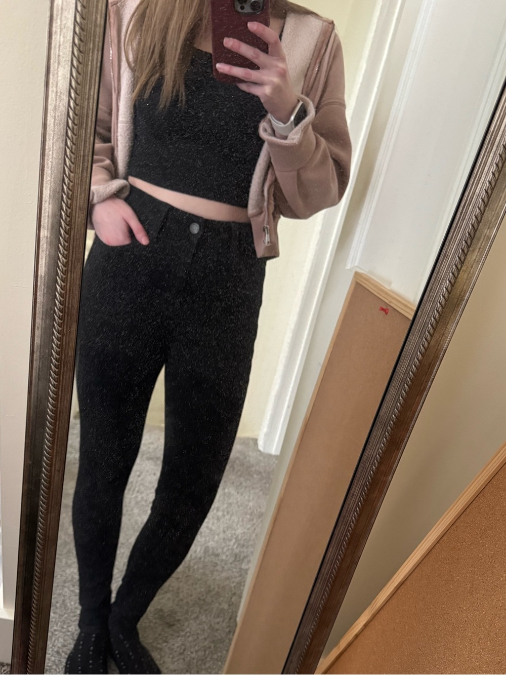 Bundle 3/$45 - American Eagle Outfitters Black High-Rise Skinny Jeans